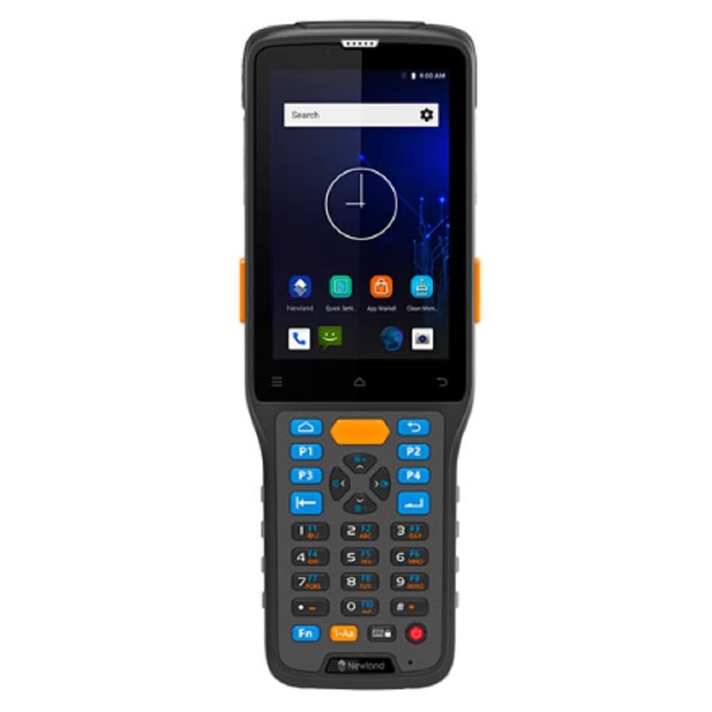 Newland N7 Cachalot Pro II Mobile Computer 4GB/64GB with 4" Gorilla Glass Touch Screen, 38 keys keyboard, 2D CMOS Mega Pixel imager with Laser Aimer, BT, GPS, NFC, 4G & WiFi, Camera. In