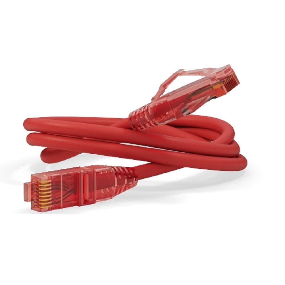 Hyperline PC-LPM-UTP-RJ45-RJ45-C5e-5M-LSZH-RD Патч-корд U/UTP, Cat.5е, LSZH, 5 м, красный