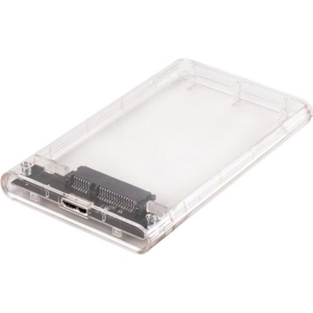 AgeStar 3UB2P4 (TRANSPARENCY)USB 3.0 Внешний корпус 2.5" SATAIII HDD/SSD пластик, прозрачный