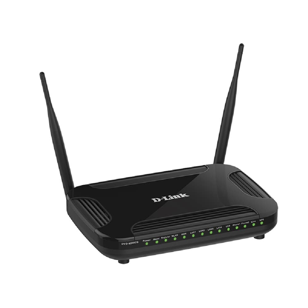 D-Link DVG-N5402G/2S1U1L/A1A PROJ Беспроводной гигабитный маршрутизатор с поддержкой 3G/LTE, 2 FXS-портами, 1 PSTN-портом (lifeline) и USB-портом