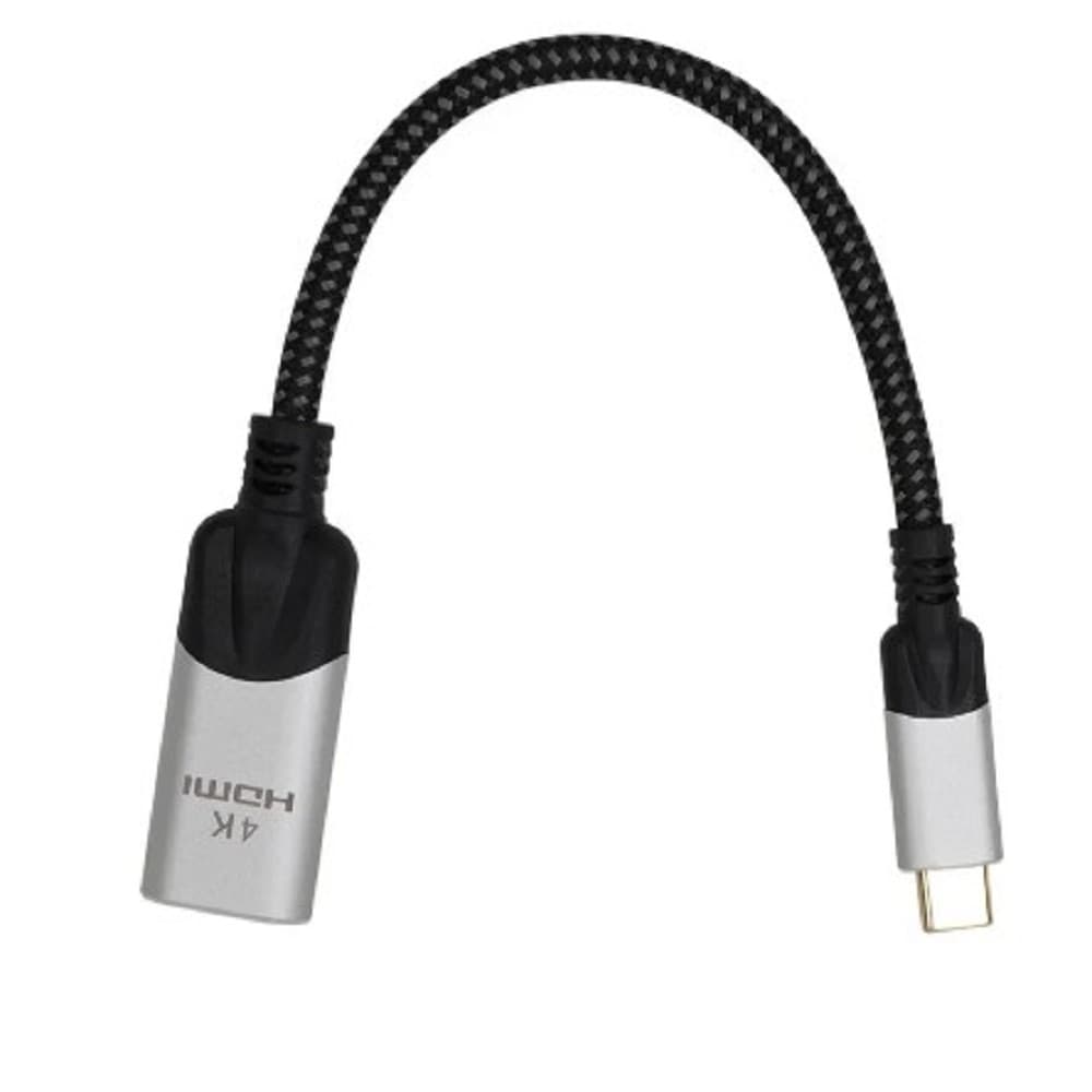VCOM <CU423MV-4K> Адаптер USB 3.1 Type-Cm --> HDMI A(f) 4K@60Hz, 0.15m ,Alum