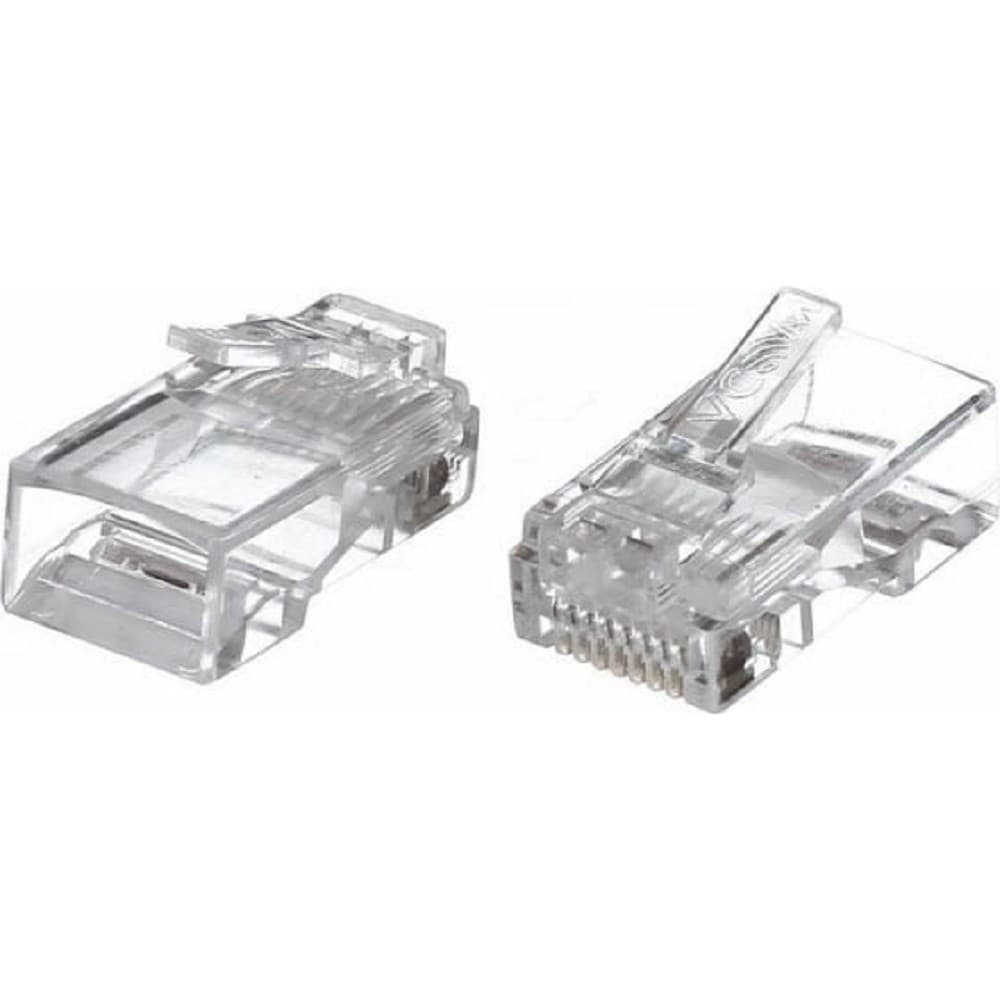 Коннектор RJ-45 VCOM VNA2200-1/100, 100 шт.