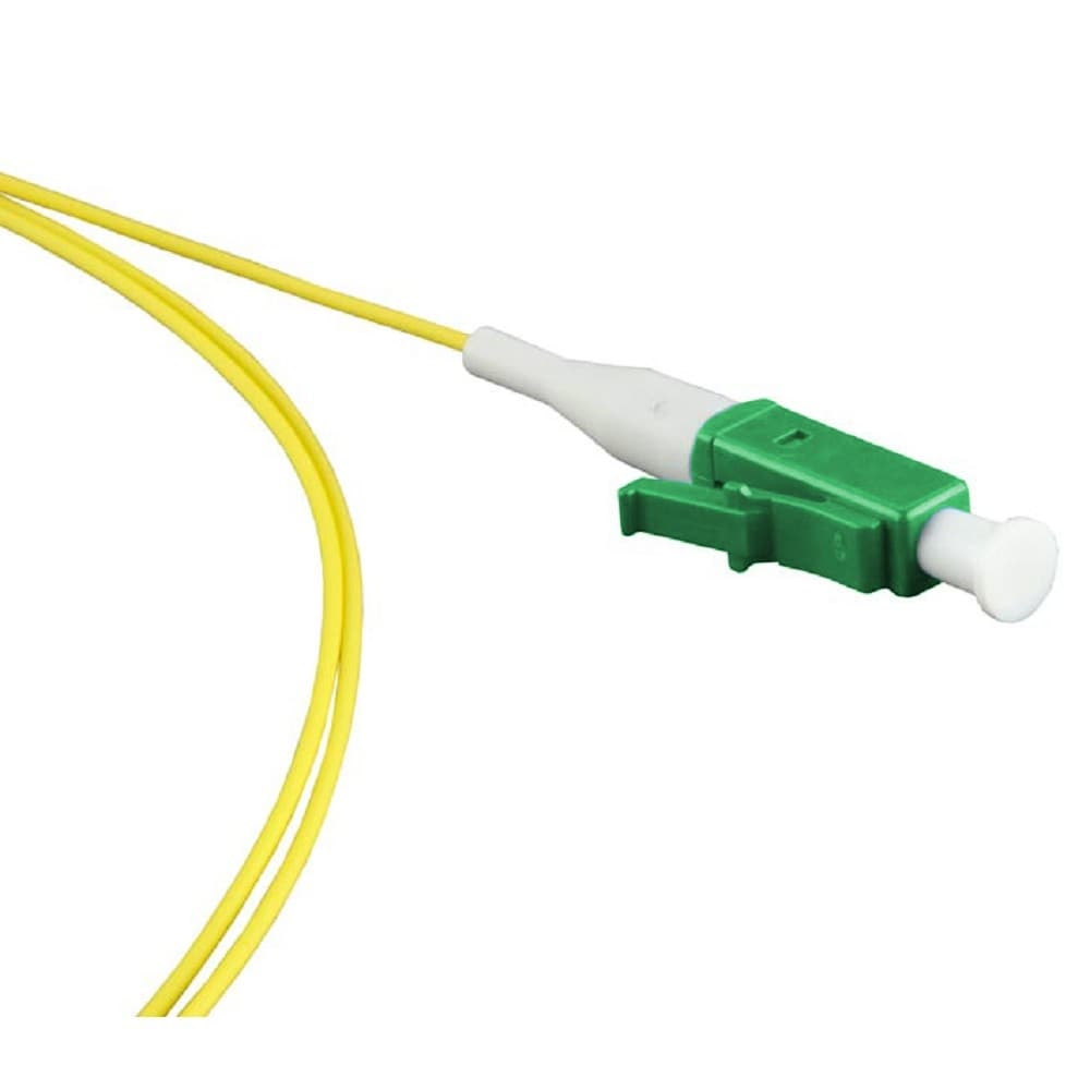 Hyperline FPT-B9-9-LC/UR-1M-LSZH-YL (FPT9-9-LC-UPC-1M) Пигтейл волоконно-оптический SM 9/125 (OS2), LC/UPC, 1 м, LSZH