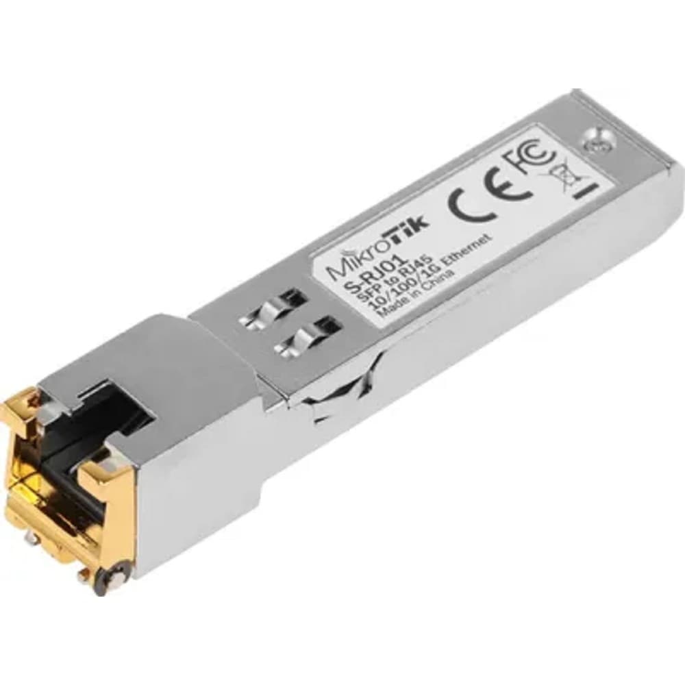 MikroTik S-RJ01 Модуль RJ45 SFP 10/100/1000M copper module