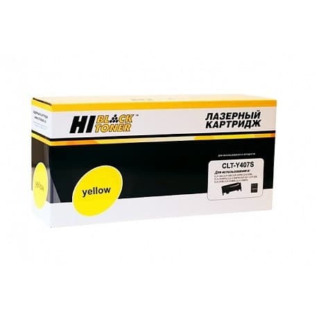 Hi-Black CLT-Y407S Картридж для Samsung CLP320/320N/CLX-3185/3185N/FN Y с чипом