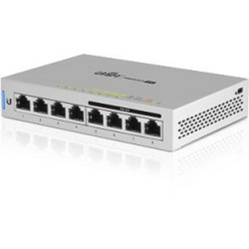 UBIQUITI US-8-60W Коммутатор PoE 8х Gigabit RJ45, 802.3af