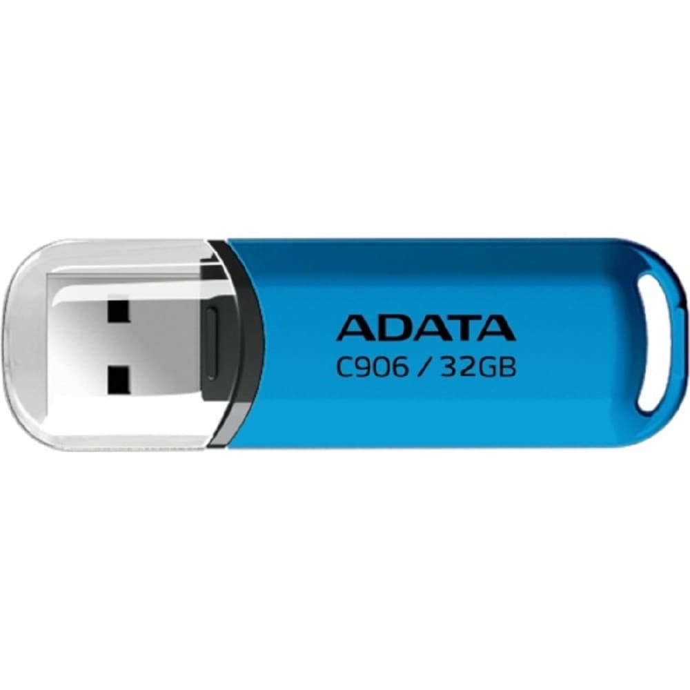 A-DATA Flash Drive 32GB <AC906-32G-RWB> Classic C906, USB 2.0, Синяя