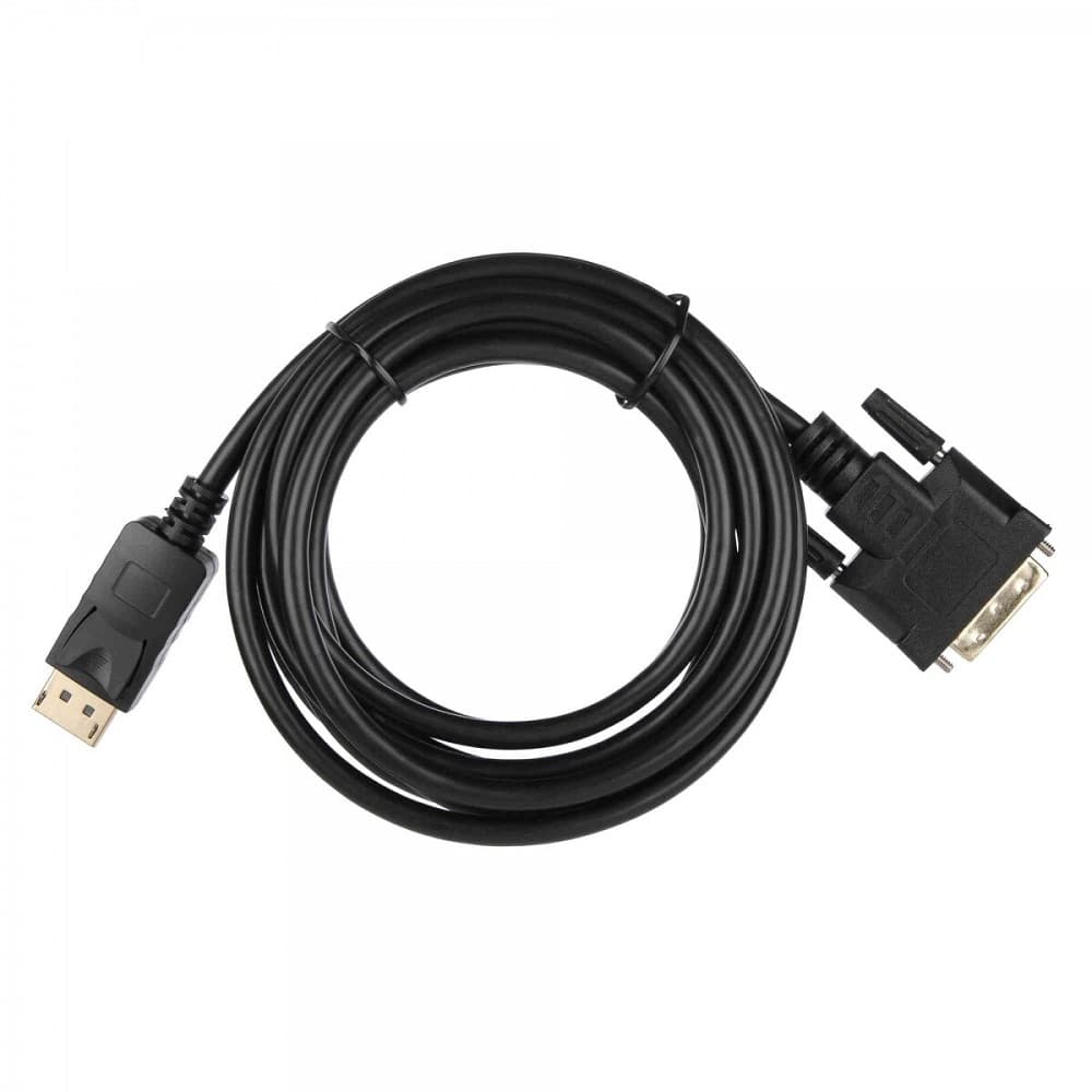 Кабель ACD Кабель ACD-DDIM2-30B |ACD-DDIM2-30B| DisplayPort 1.2, DP-DVI, Golden Plated, 20m/25m, Черный, 3м |ACD-DDIM2-30B|