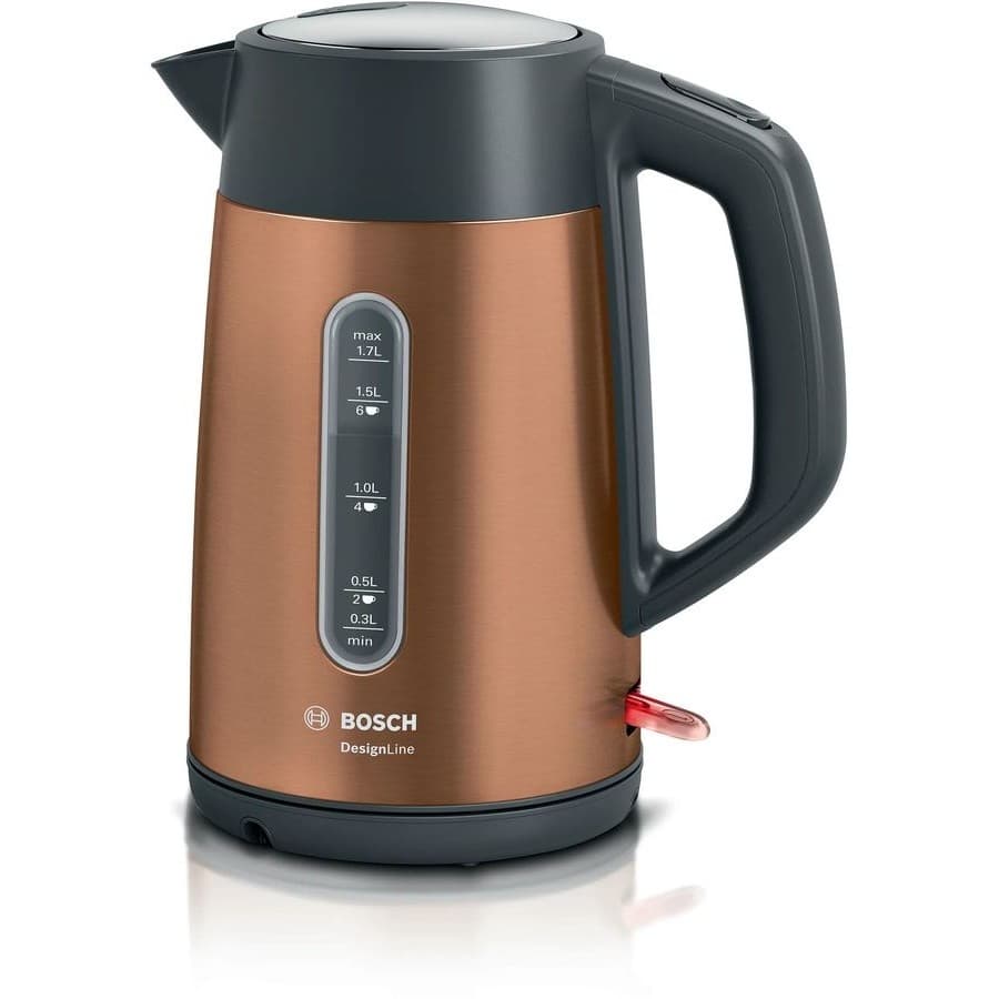 BOSCH TWK4P439 Чайник,1.7л, 2400Вт, бронзовый