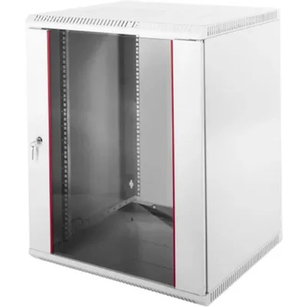 ЦМО Шкаф телекоммуникационный настенный разборный 12U (600х650) дверь стекло (ШРН-Э-12.650)