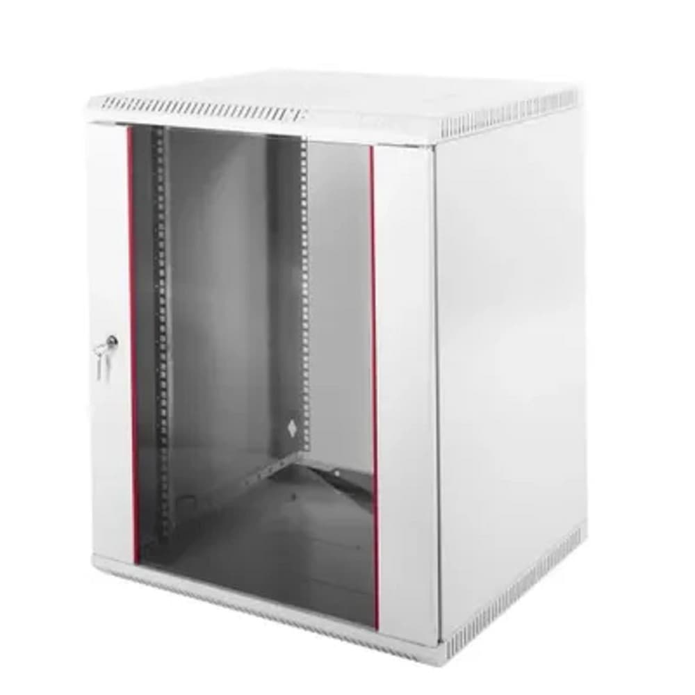 ЦМО Шкаф телекоммуникационный настенный разборный 12U (600х520) дверь стекло (ШРН-Э-12.500)(1 коробка)