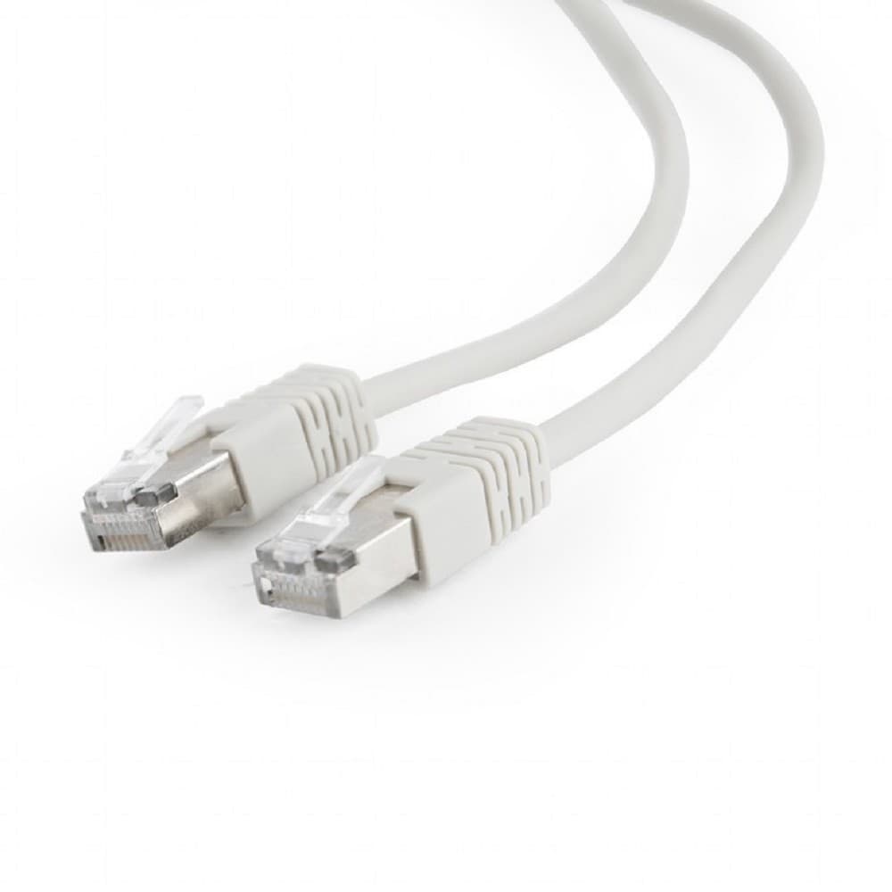 Cablexpert PP22-10M Патч-корд 1000G FTP 4 пары cat5E CCA molded 10м серый RJ-45 (m)-RJ-45 (m)