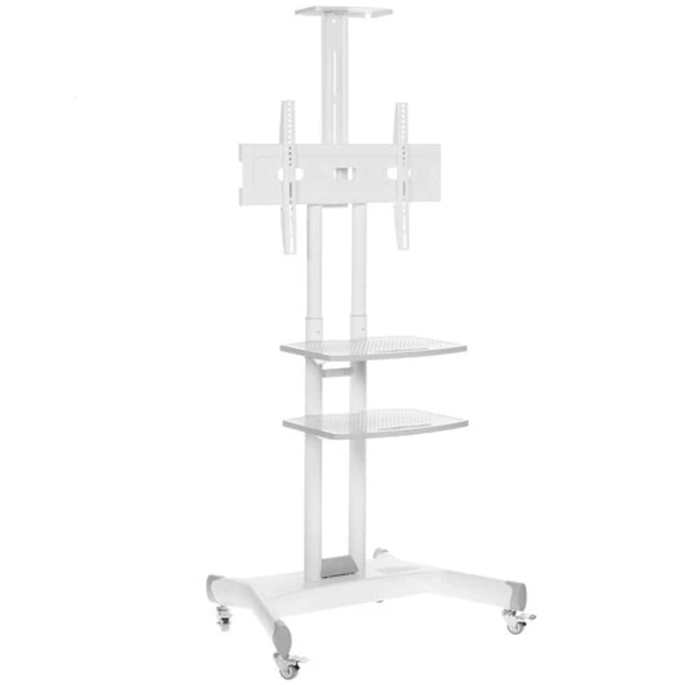 ONKRON TS1881 белая 2 полки для AV в комплкте Для телевизоров диагональю 55"-80" Максимальная нагрузка: 90,9 кг VESA: 200x200, 200x300, 200x400, 300x100, 300x200, 300x300, 300x400, 400x200, 400x300