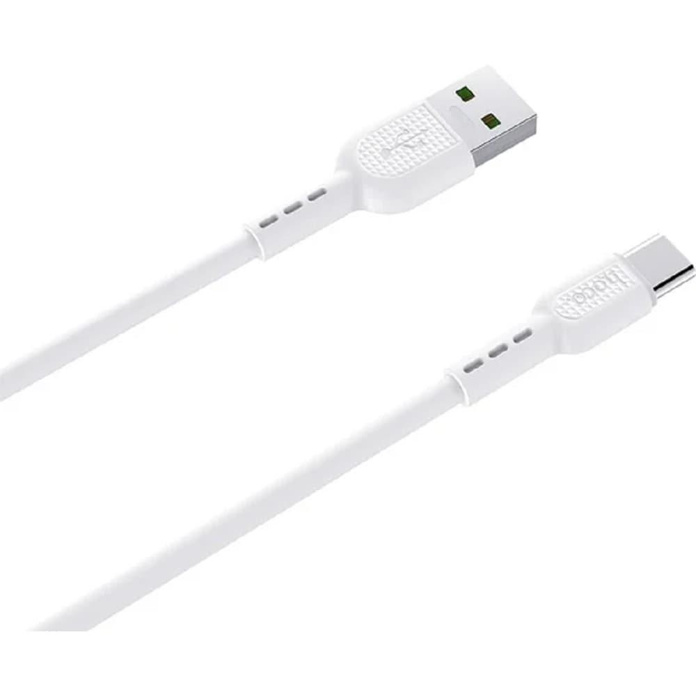 HOCO Кабель USB2.0 Hoco AM/Type-C, 5А, X33, 1м, белый, коробка
