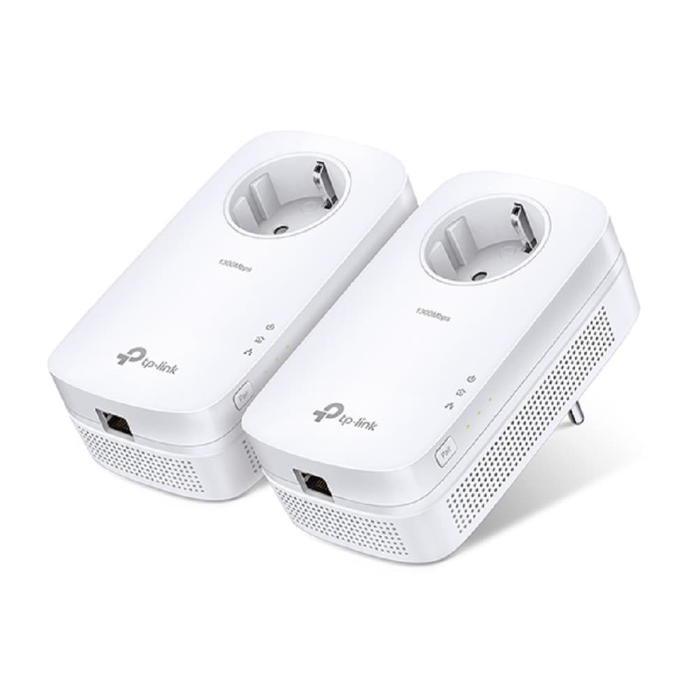 TP-Link TL-PA8010P KIT AV1300 Комплект гигабитных адаптеров Powerline со встроенной розеткой