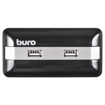 Buro BU-HUB7-U2.0 Разветвитель USB 2.0, 7порт. черный