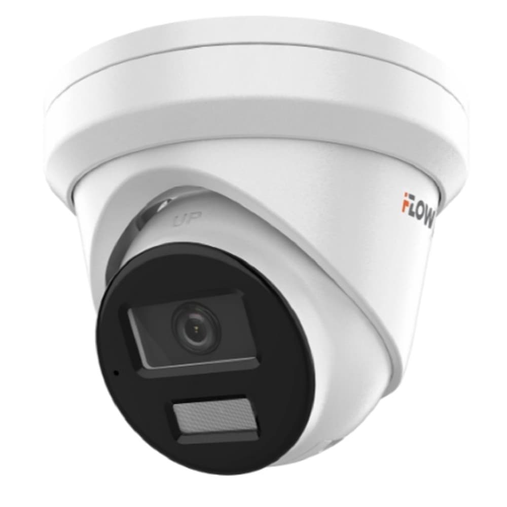 iFLOW F-IC-2382C2M(4mm) Value 8Мп уличная IP-камера с гибридной Smart подсветкой до 40м и технологией SharpSense