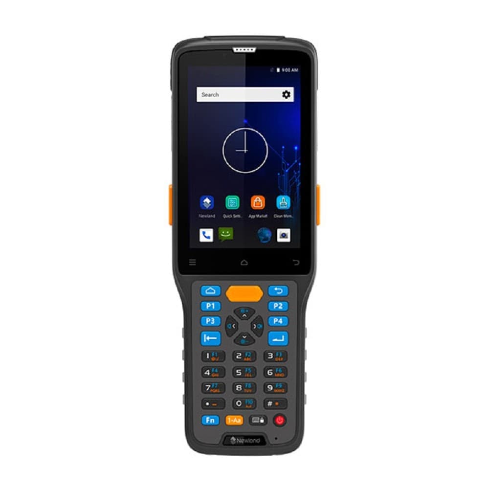 Newland N7 Cachalot Pro II Mobile Computer 4GB/64GB with 4" Gorilla Glass Touch Screen, 29 keys keyboard, 2D CMOS Mega Pixel imager with Laser Aimer, BT, GPS, NFC, 4G & WiFi, Camera. In