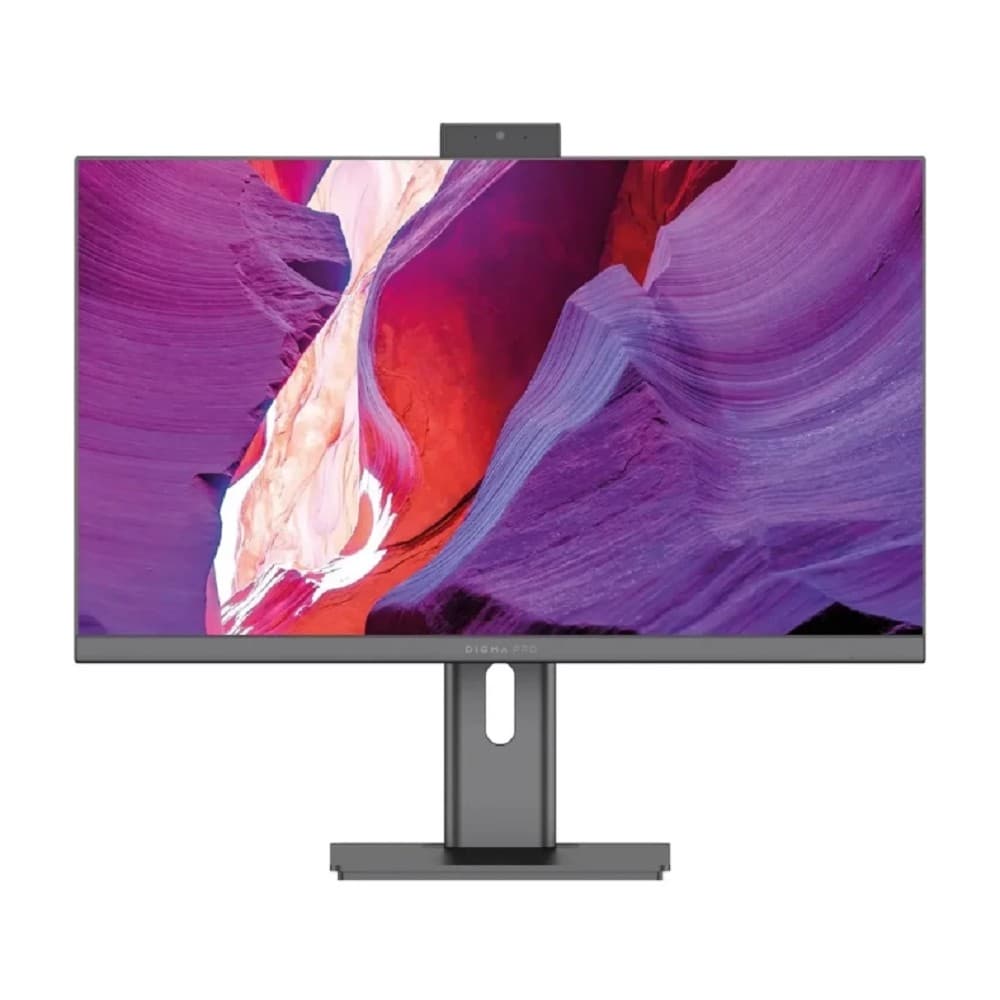 Моноблок Digma Pro Unity 27" Full HD i7 1355U (1.7) 16Gb SSD 512Gb Iris Xe Windows 11 Professional GbitEth WiFi BT 90W клавиатура мышь Cam серый 1920x1080