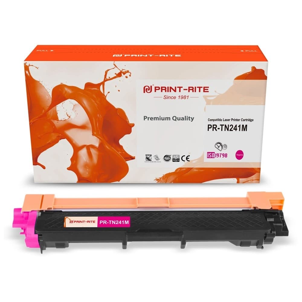 Картридж лазерный Print-Rite TFB685MPU1J PR-TN241M TN-241M пурпурный (1400стр.) для Brother HL-3170CDW