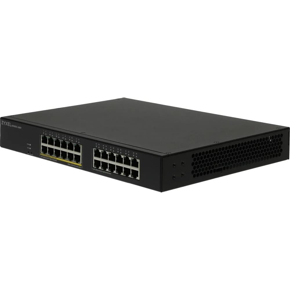 ZYXEL GS1900-24EP-EU0101F Коммутатор 24G 12PoE+ 130W управляемый