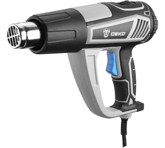 Фен строительный DEKO HG2500 PRO, 2500 Вт, с LCD дисплеем