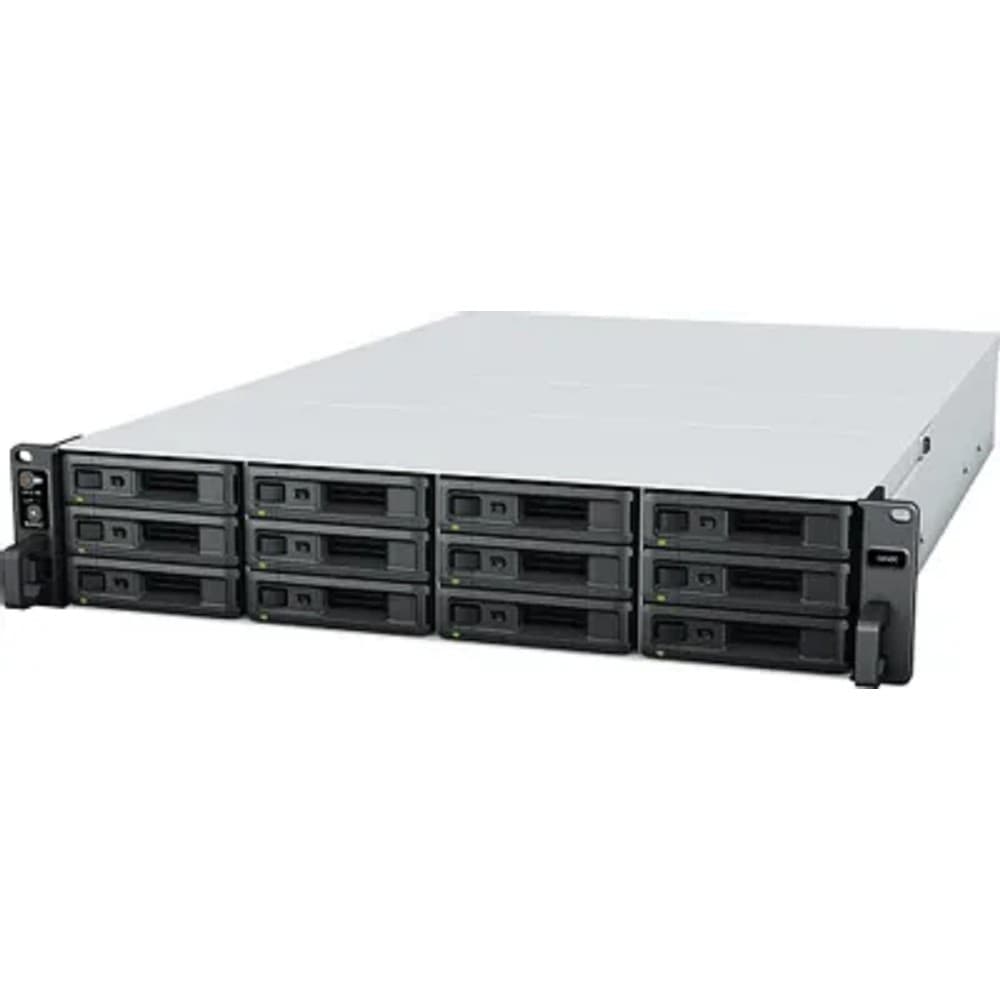 Synology SA6400 Сетевое хранилище 12x3.5"/2.5" SATA, RAID 0/1/5/6/10, 4xGbLAN, 2x10GbLAN, 2xUSB3.2Gen1, 2U, без HDD