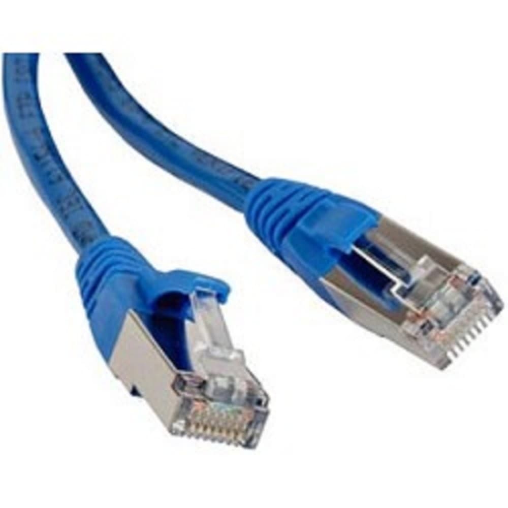 Hyperline PC-LPM-STP-RJ45-RJ45-C5e-1.5M-LSZH-BL Патч-корд F/UTP, экранированный, Cat.5е, LSZH, 1.5 м, синий