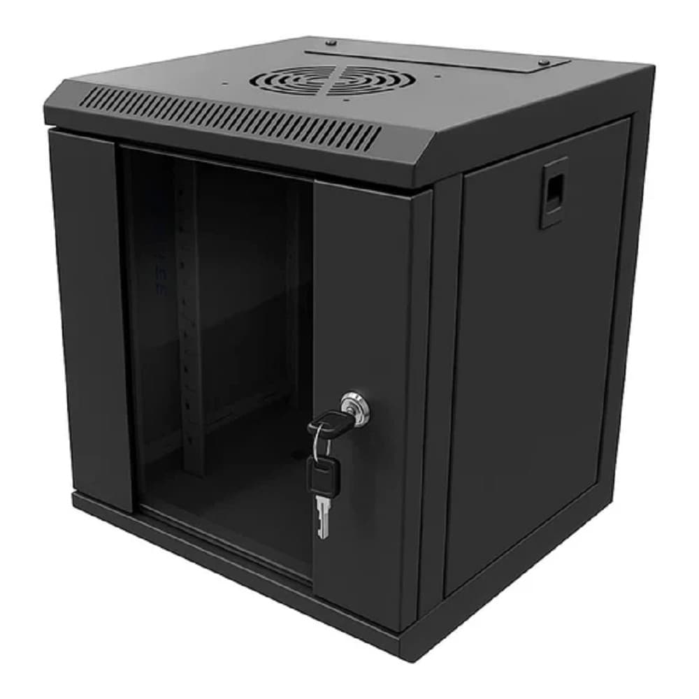 5bites Шкаф телекоммуникационный TC3204-06B 6U / 312*300 / 10" / WALL / BLACK
