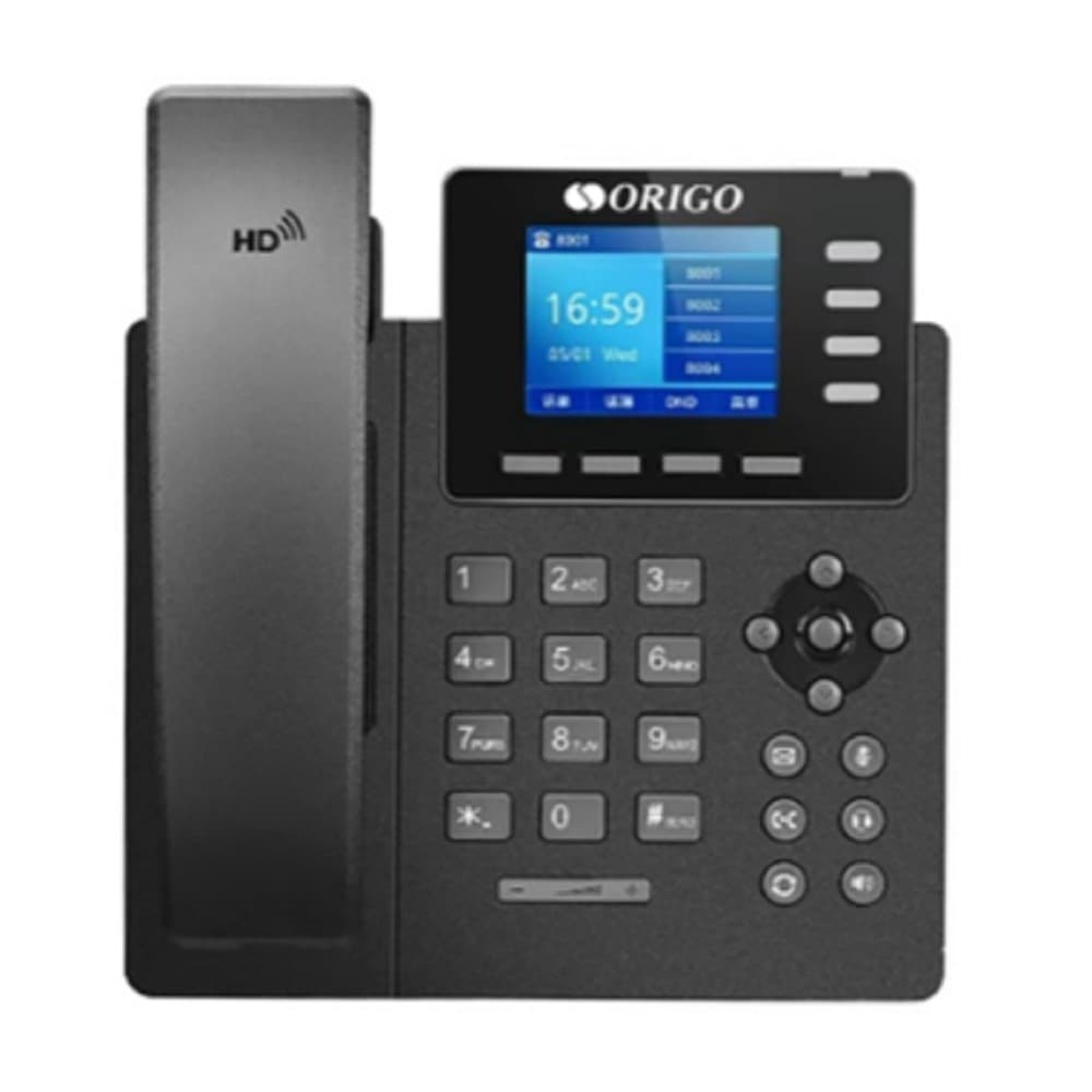ORIGO OPH400/A1B IP-телефон с цветным дисплеем 2.8", 1000Base-T WAN PoE, 1000Base-T LAN, c адаптером питания