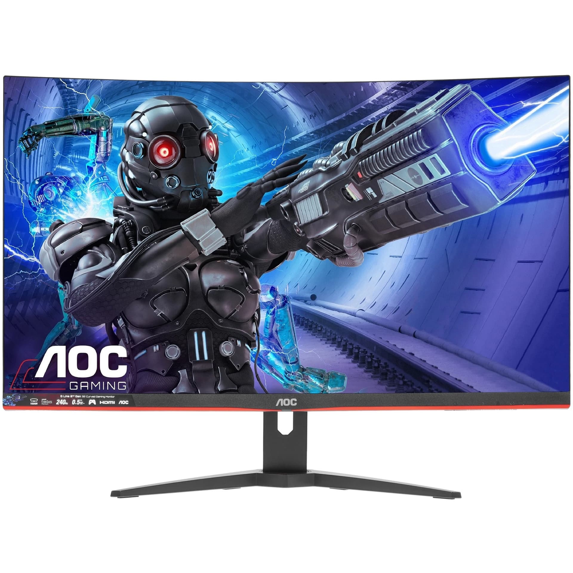Монитор AOC 31,5" C32G2ZE/BK, 16:9, VA, FHD, 4ms, 240Hz, 300cd, HDMI, DP