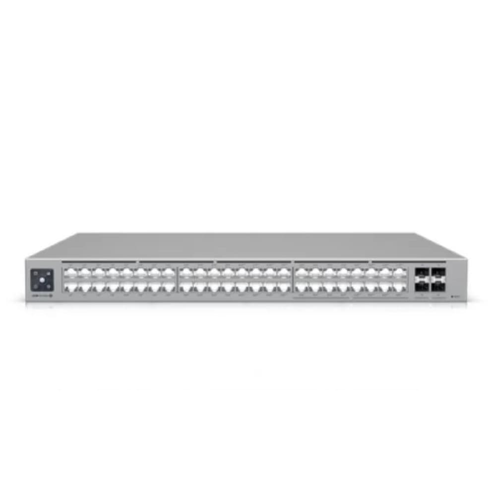 UBIQUITI USW-Pro-Max-48-PoE Коммутатор 48-port, Layer 3 switch with 2.5 GbE and PoE++ output 720W