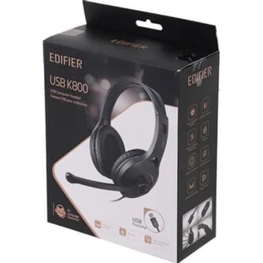 Edifier K800 USB черный 2.8м накладные USB оголовье