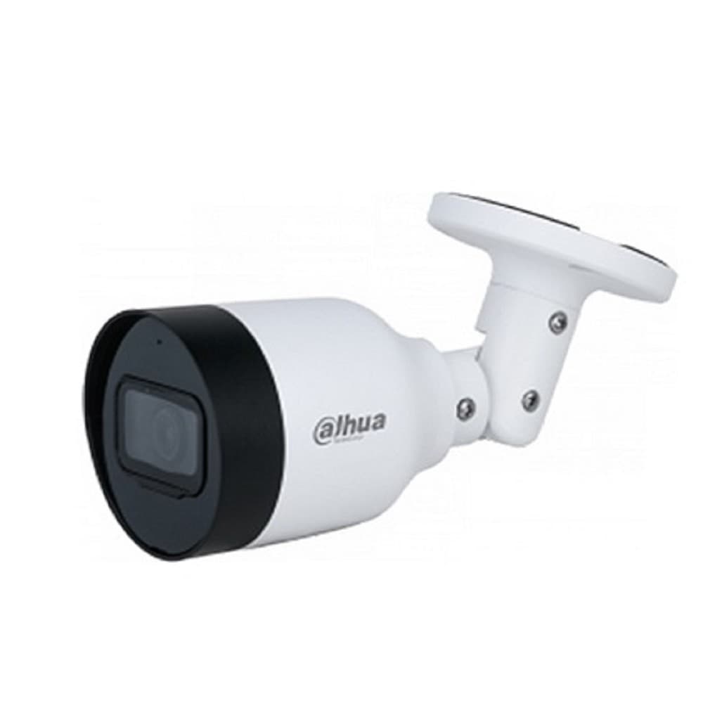 DAHUA DH-IPC-HFW1839TCP-A-IL-0360B-S6 Уличная цилиндрическая IP-видеокамера SmartDualLight 8Мп, 1/2.7” CMOS, объектив 3.6мм, обнаружение людей, микрофон, ИК 30м, LED 30м, IP67, металл/пластик