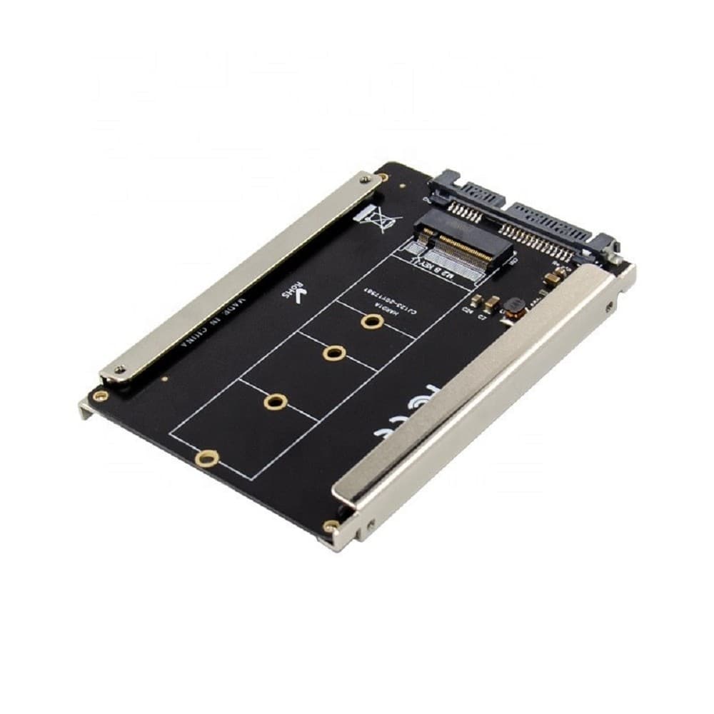 ORIENT C295S, Переходник NGFF (M.2) B-key SSD - SATA 2.5", тип 2230/2242/2260/2280, для подключения SSD M.2 SATA в отсек HDD 2.5"