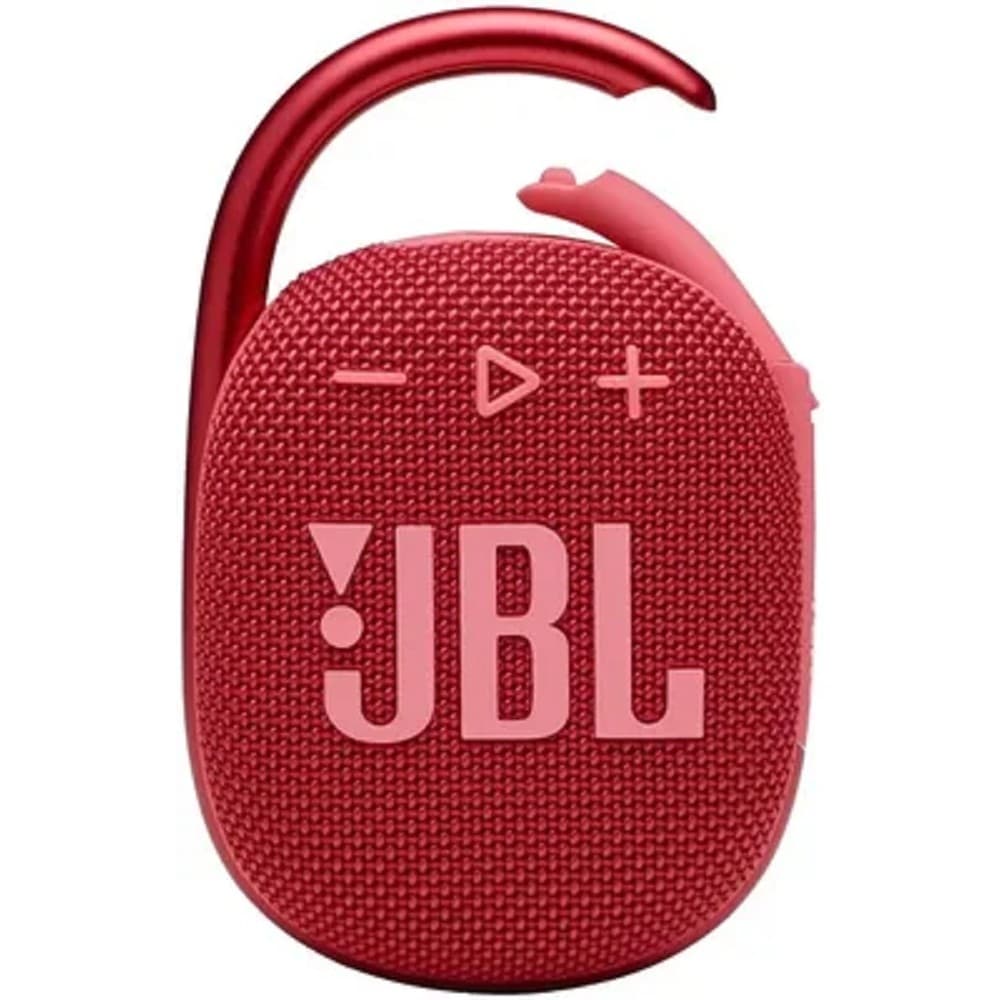 Динамик JBL Портативная акустическая система JBL CLIP 4, красная