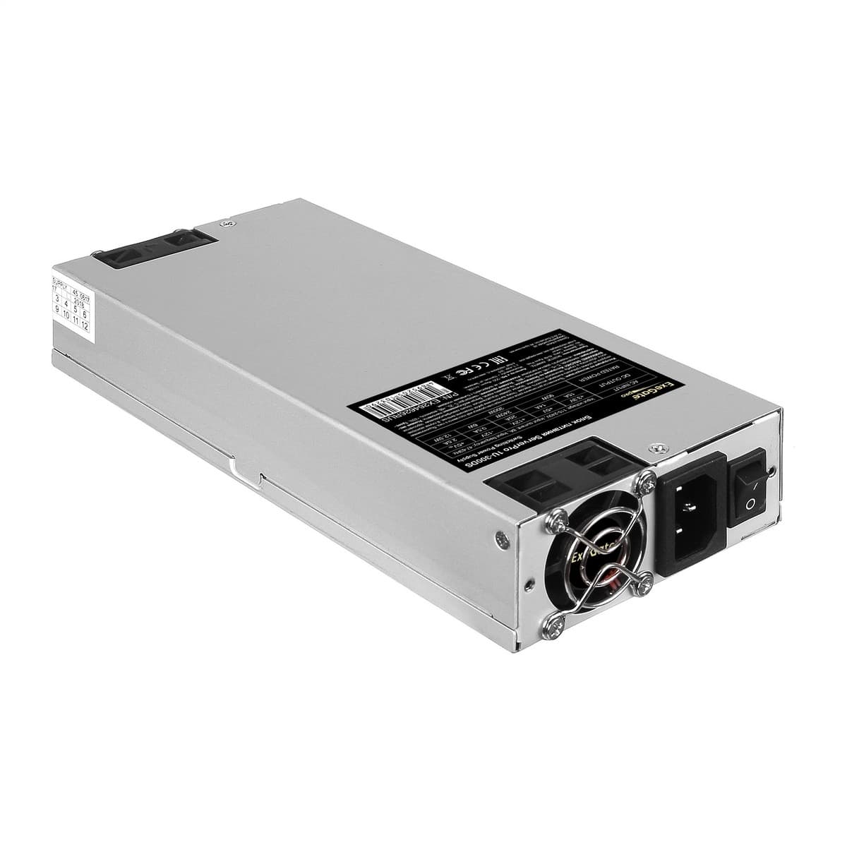 Exegate EX264626RUS Серверный БП 300W Exegate <ServerPRO-1U-300DS>, унив. для 1U, 24pin, (4+4)pin,4xSATA,2xIDE