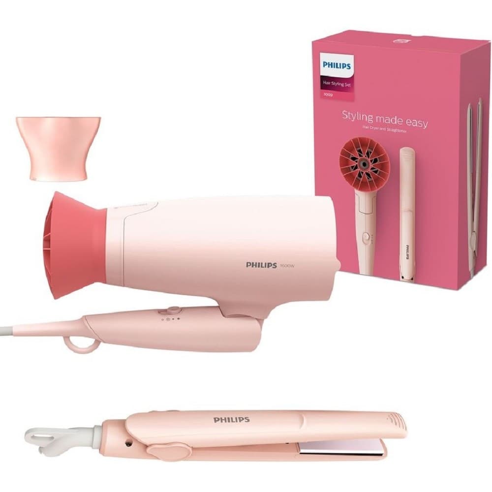 PHILIPS BHP398/00 Набор для укладки, фен+выпрямитель