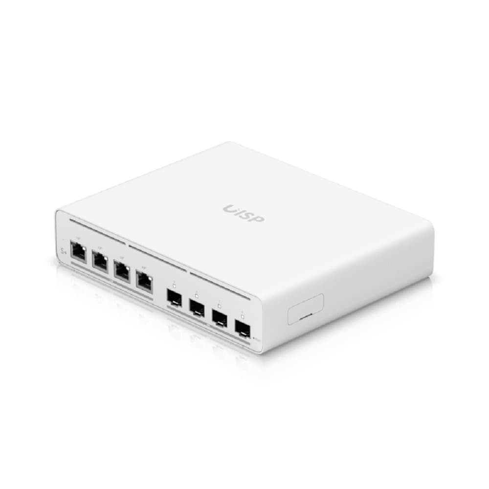 UBIQUITI UISP-S-Plus PoE-коммутатор, 4х 2.5G RJ45, 4х 10G SFP+, раздача 160 Вт