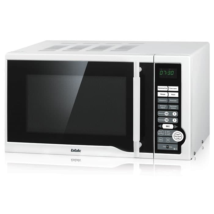 BBK 20MWS-770S/W (W) Микроволновая печь, 20 л, 700 Вт, белый