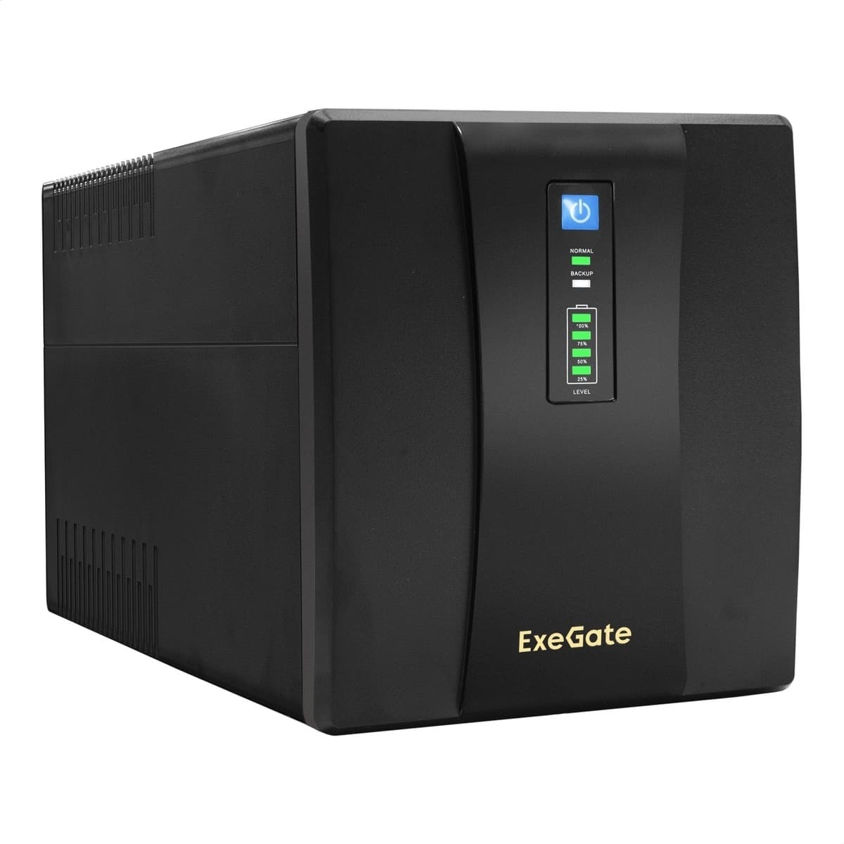 Exegate EP285499RUS ИБП ExeGate SpecialPro UNB-1500.LED.AVR.EURO.RJ <1500VA/950W, LED, AVR, 4 евророзетки, RJ45/11, Black>