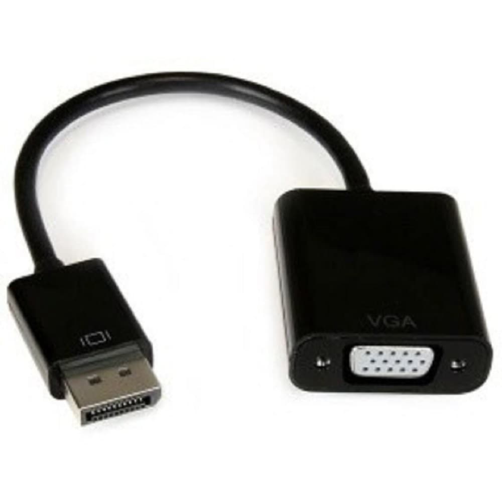 ORIENT Кабель-адаптер C308, DisplayPort M -> VGA 15F, длина 0.2 метра, черный