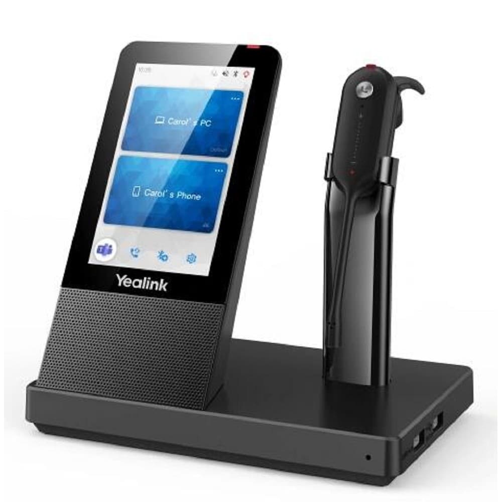 Yealink WH67 UC Гарнитура беспроводная, черный