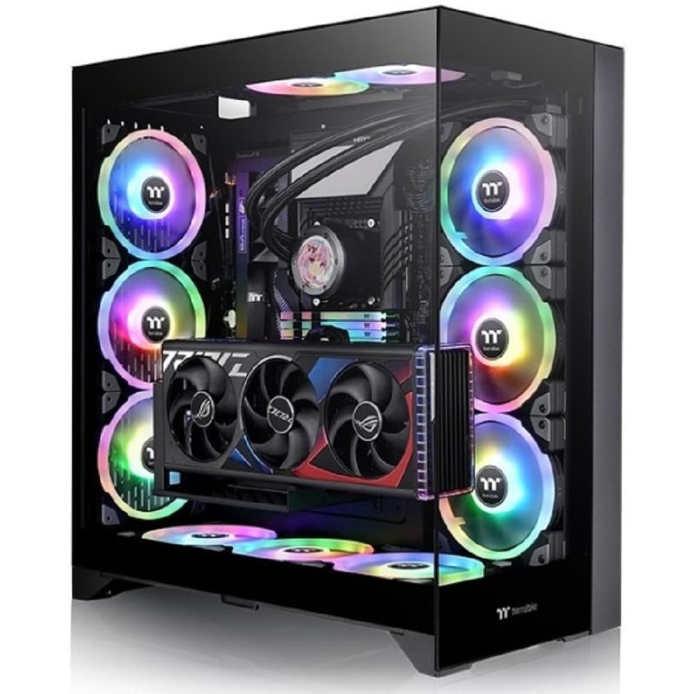 Корпус Thermaltake CTE E660MX черный без БП E-ATX 13x120mm 11x140mm 2xUSB3.0 audio bott PSU