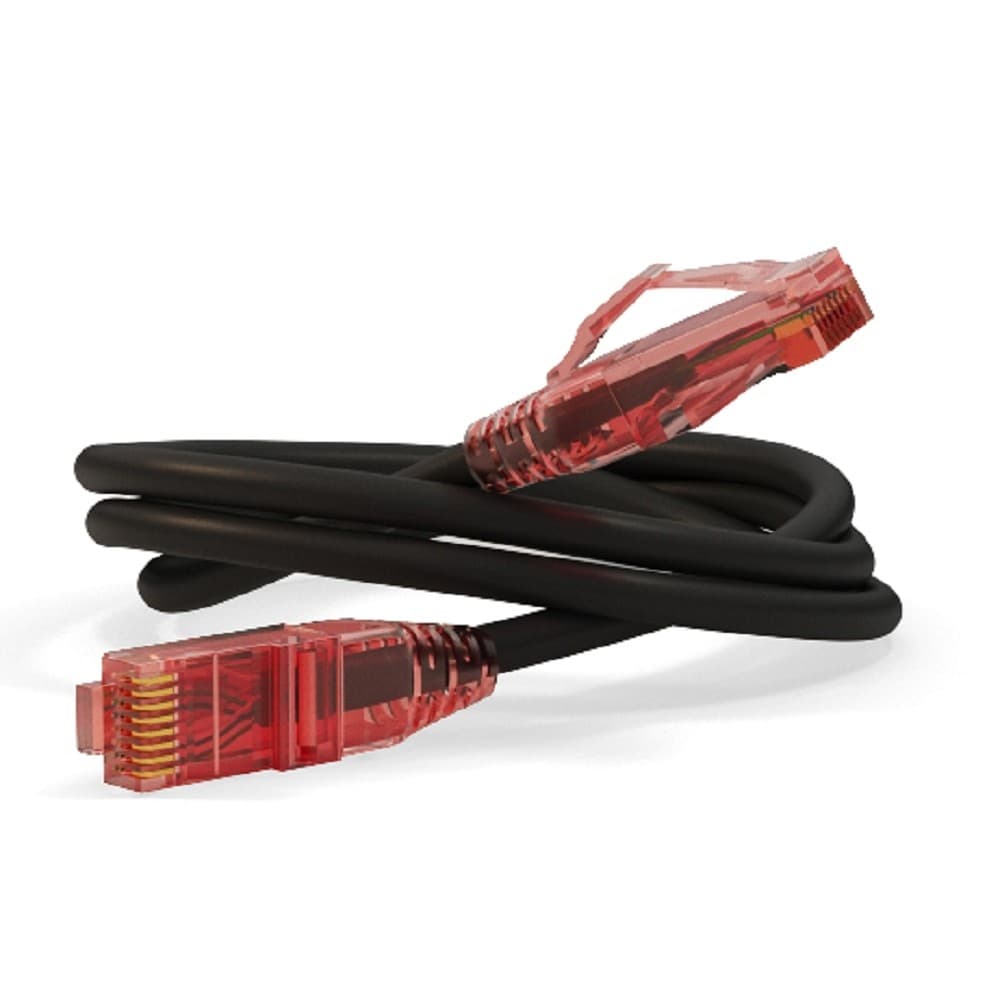 Hyperline PC-LPM-UTP-RJ45-RJ45-C5e-2M-LSZH-BK Патч-корд U/UTP, Cat.5е, LSZH, 2 м, черный