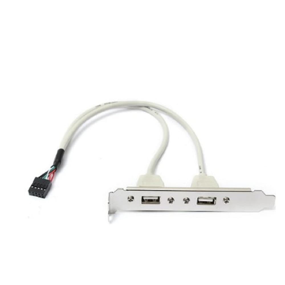 ORIENT C086L30, Планка портов в корпус 2xUSB 2.0, длина кабеля 30см, oem