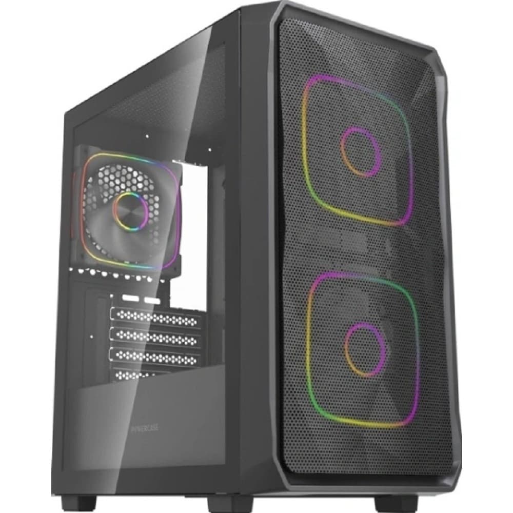 Корпус Powercase Mistral Micro SM06 ARGB Black
