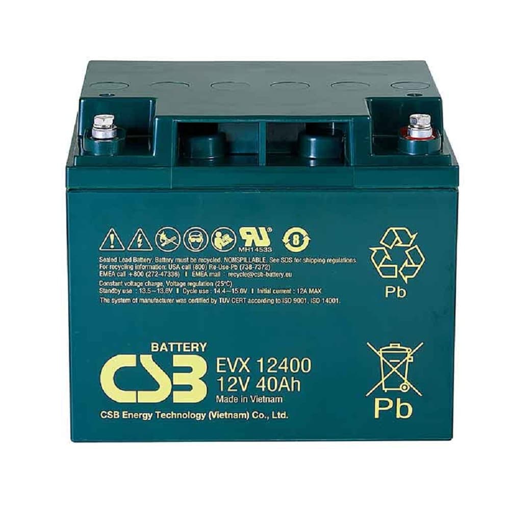 CSB Батарея EVX12400 (12V 40Ah)