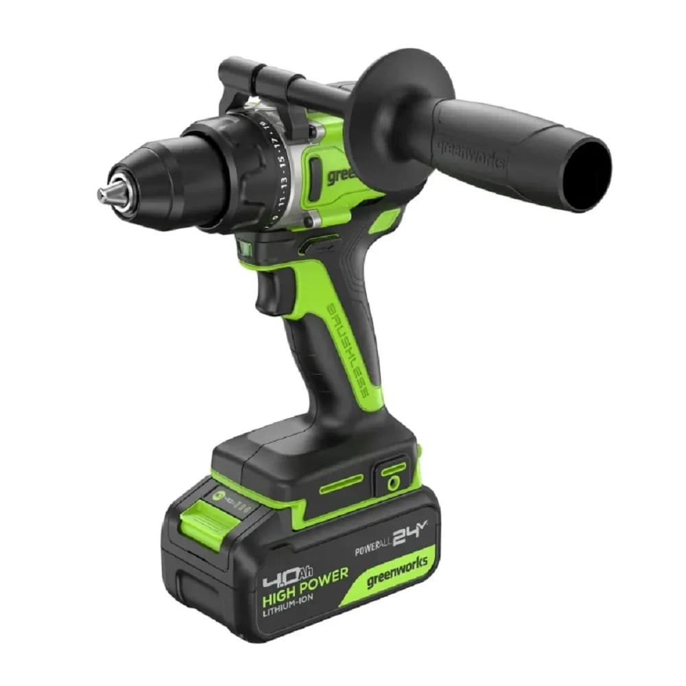 Дрель-шуруповёрт Greenworks GD24DD90 (3707507CUB)