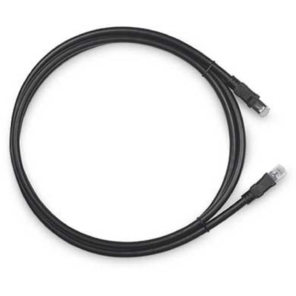 Шнур комм. Cabeus, кат. 6A, экр., F/UTP, RJ45/RJ45, 500 МГц PE, AWG24 5м, чёрный